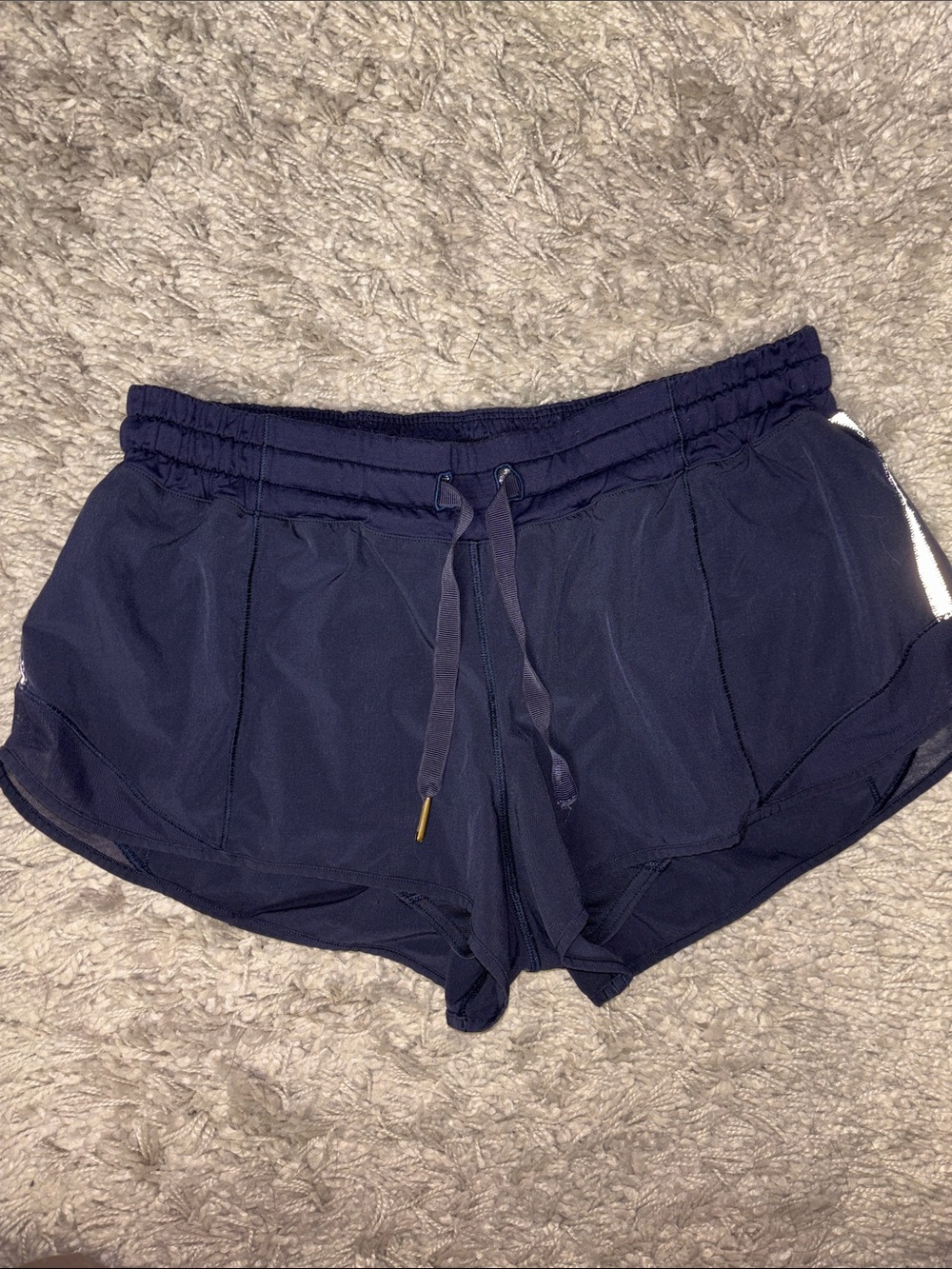 Lululemon Hotty Hot Shorts - Midnight Navy